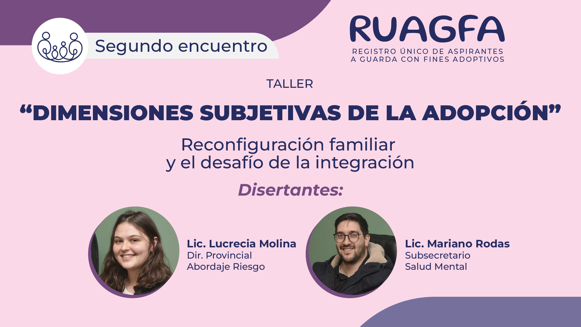 “Comprender para acompañar: Desarrollo infantil, vulneraciones y construcción de vínculos en adopción” “Comprender para acompañar: Desarrollo infantil, vulneraciones y construcción de vínculos en adopción”