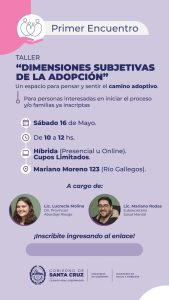 El Gobierno abre la inscripción a un nuevo taller sobre los procesos emocionales antes y durante la adopción 