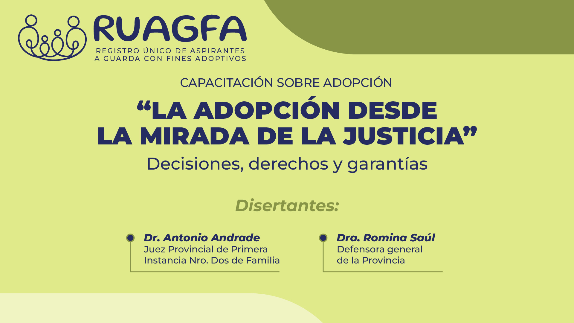 “La adopción desde la mirada de la justicia”